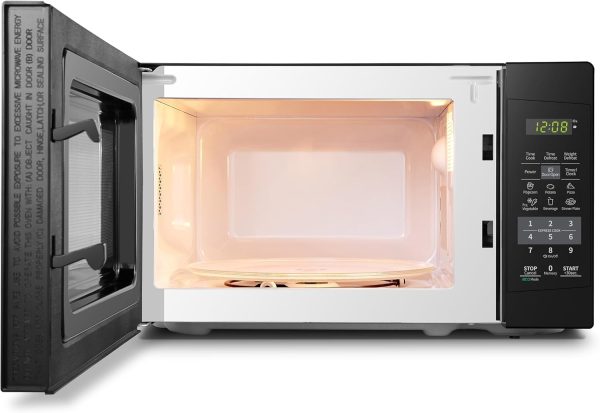 Comfee EM720CPL-PMB Countertop Microwave Oven with Sound On/Off, ECO Mode and Easy One-Touch Buttons, 0.7 Cu Ft, Black - Image 9